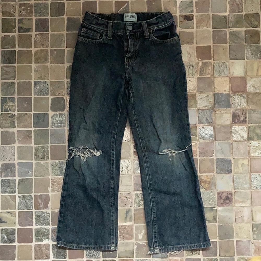 Boys bootcut denim jeans